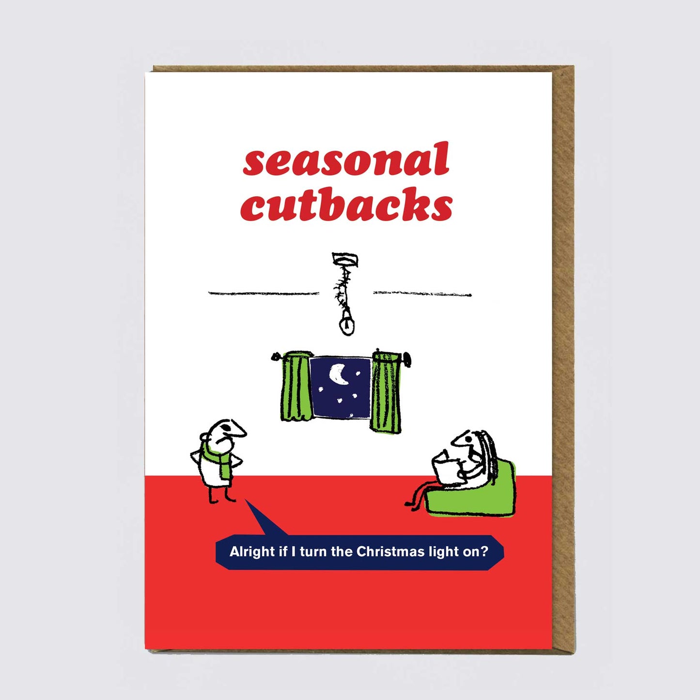 Christmas Light Card