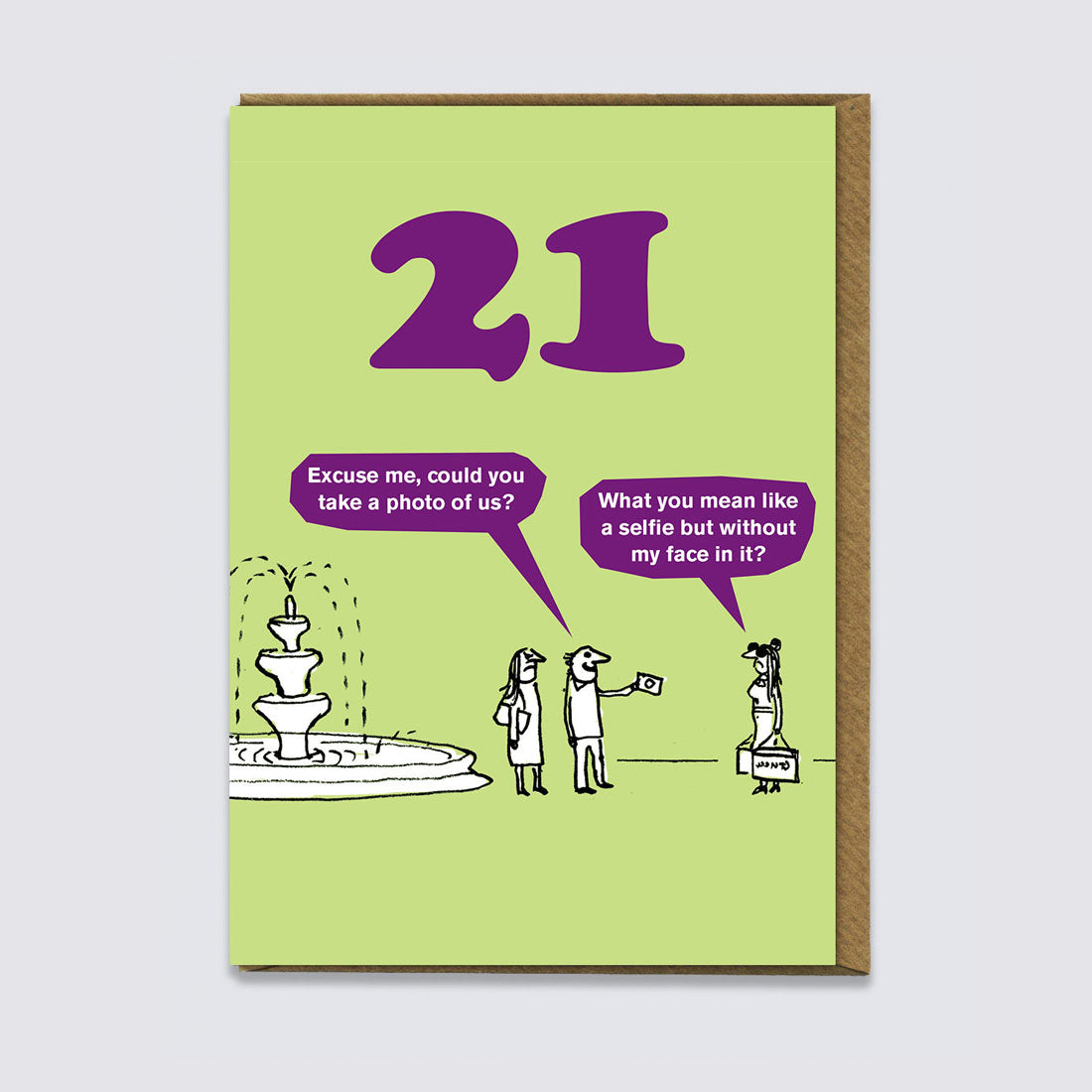 21 Selfie Card