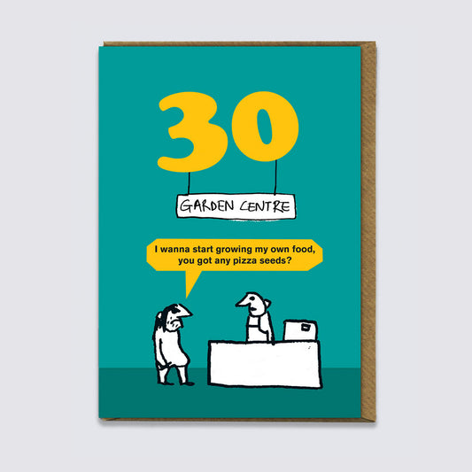 30 Garden Centre Card