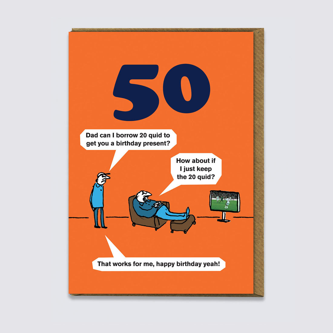 50 Borrow 20 Quid Card