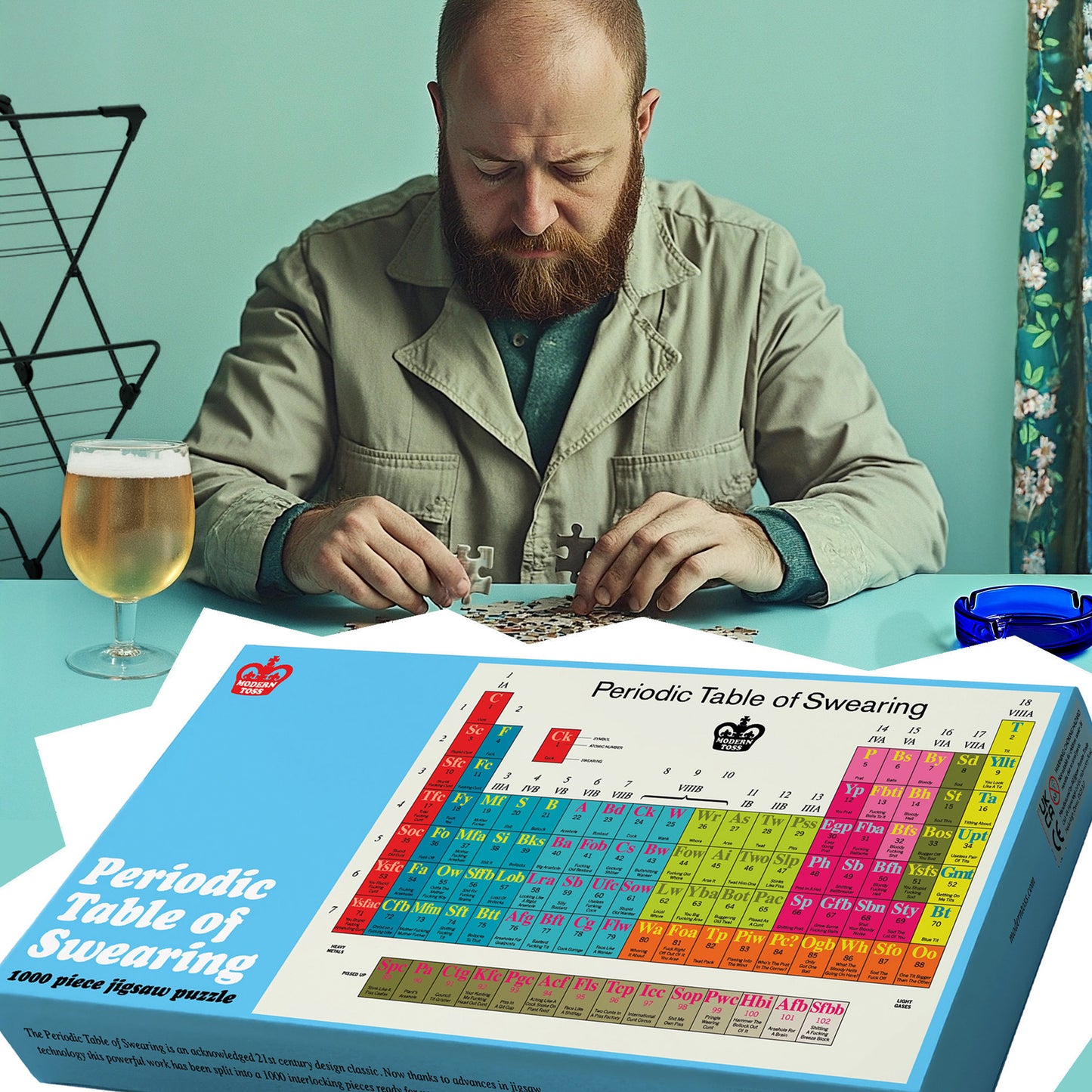 Periodic Table of Swearing Jigsaw
