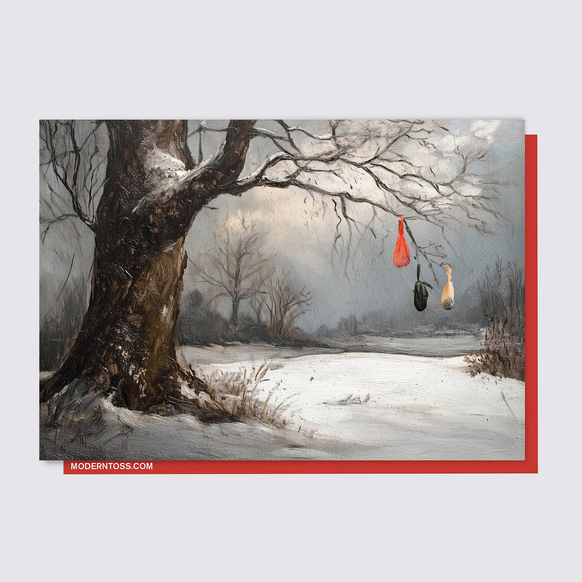 Christmas Shitscape Card