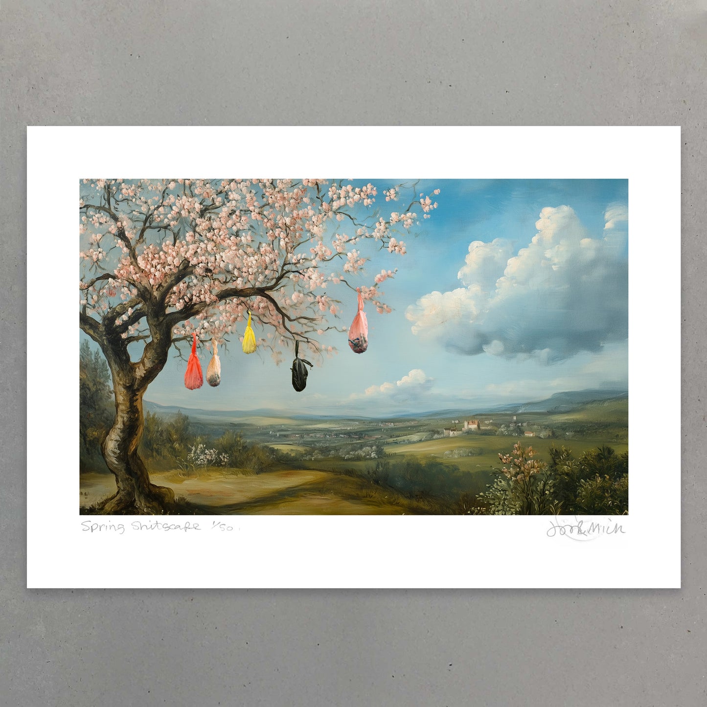 Spring Shitscape Print