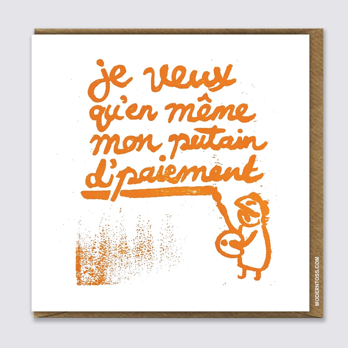 Still Want Paying Card