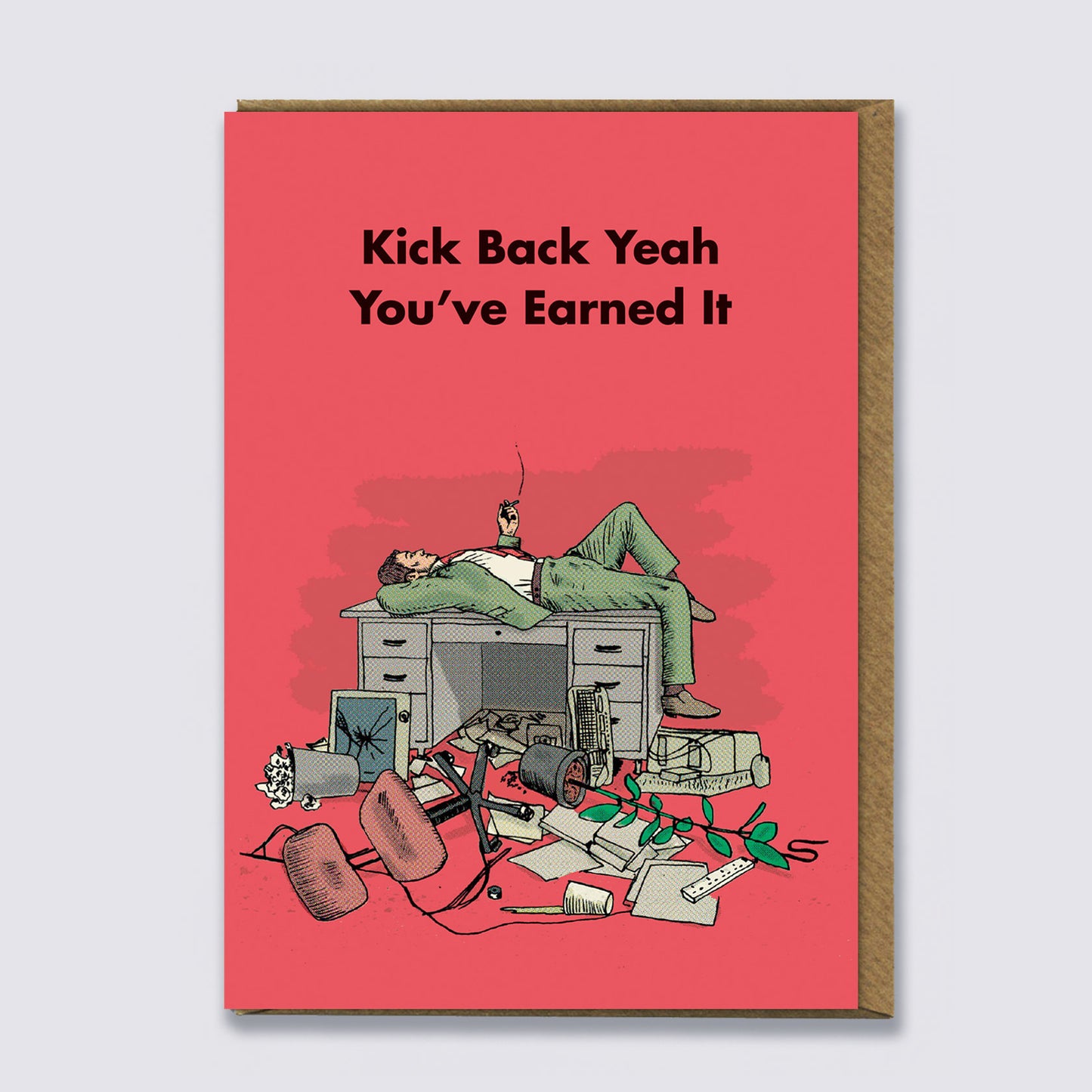Kick Back Card