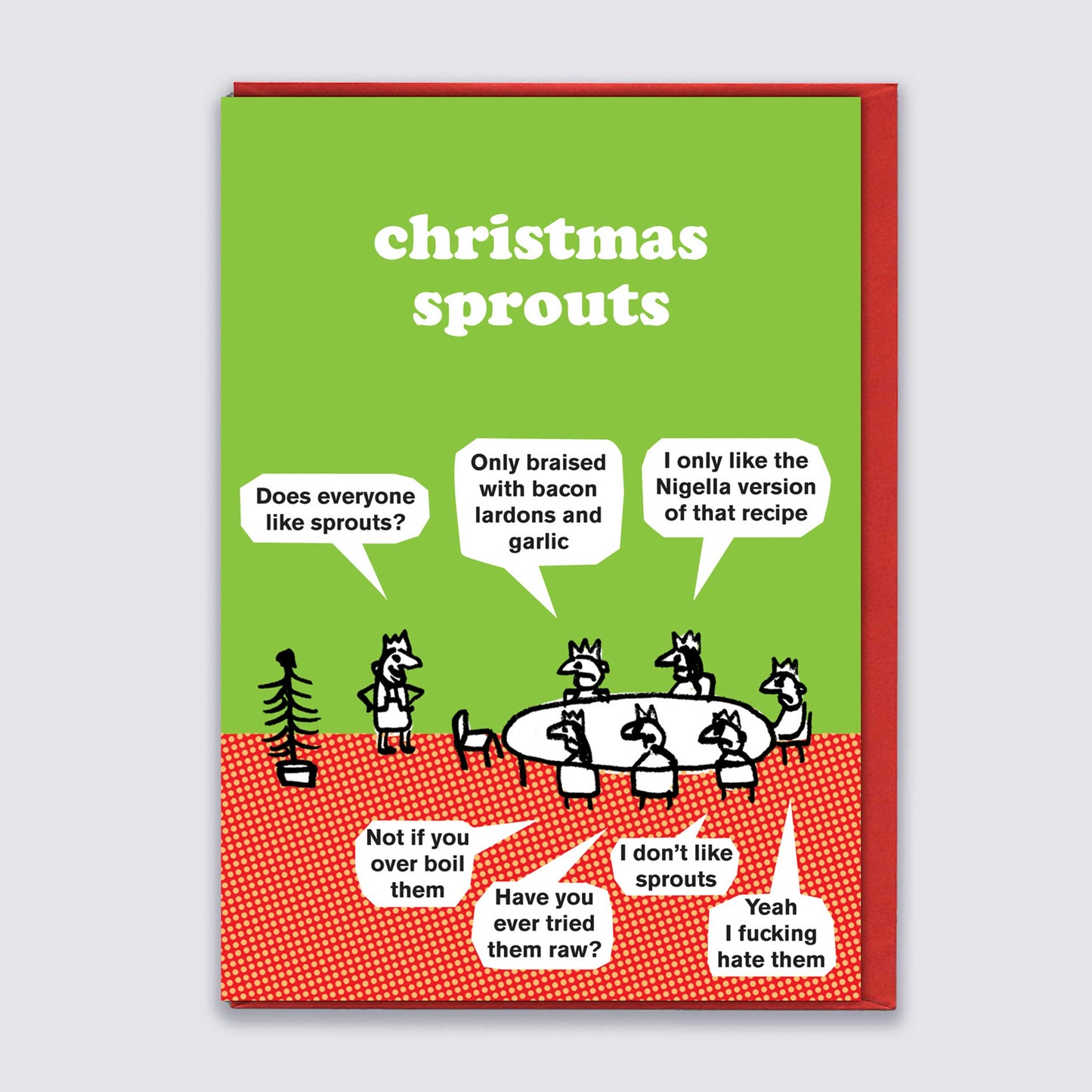 Christmas Sprouts Card