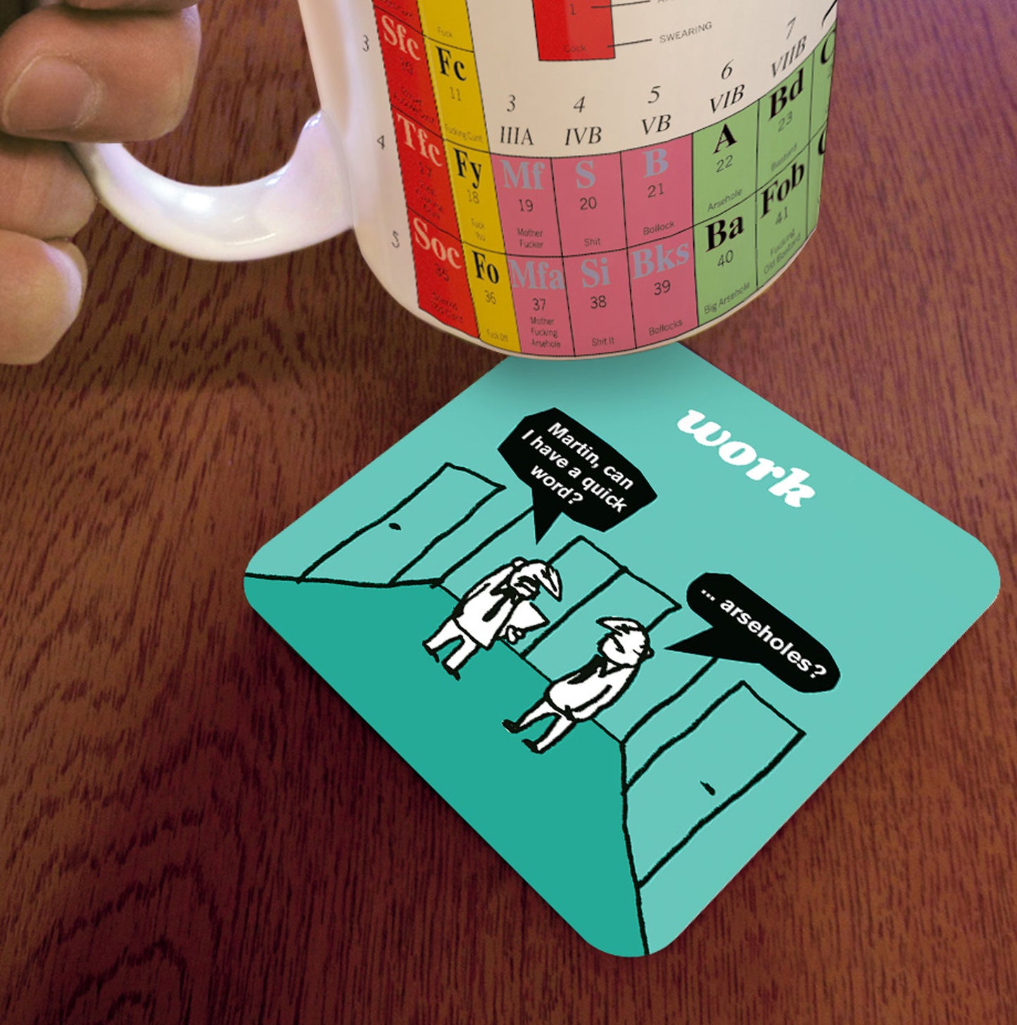 Quick Word Coaster