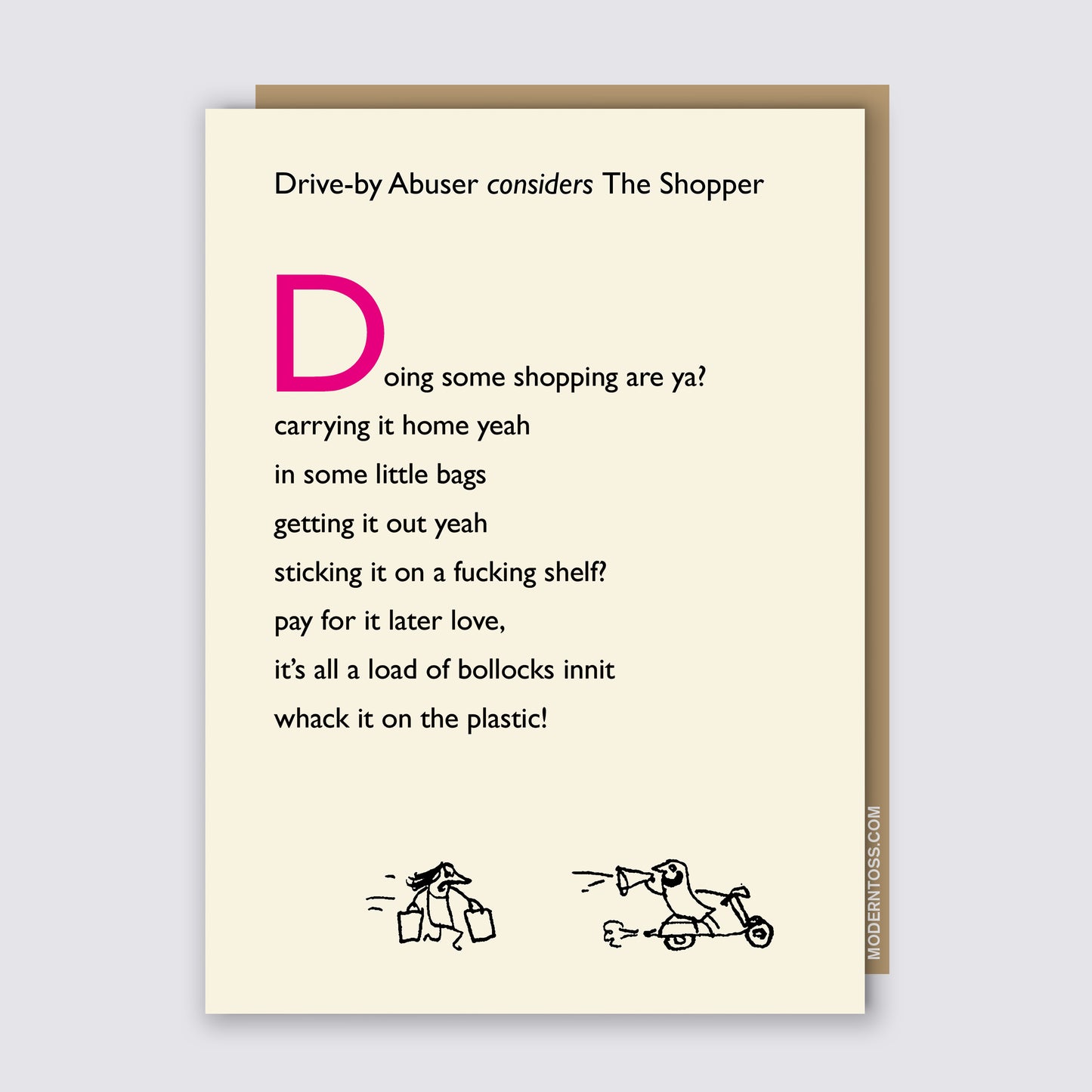 Drive-By Shopper Card