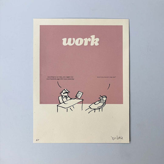 Work Facebook Print