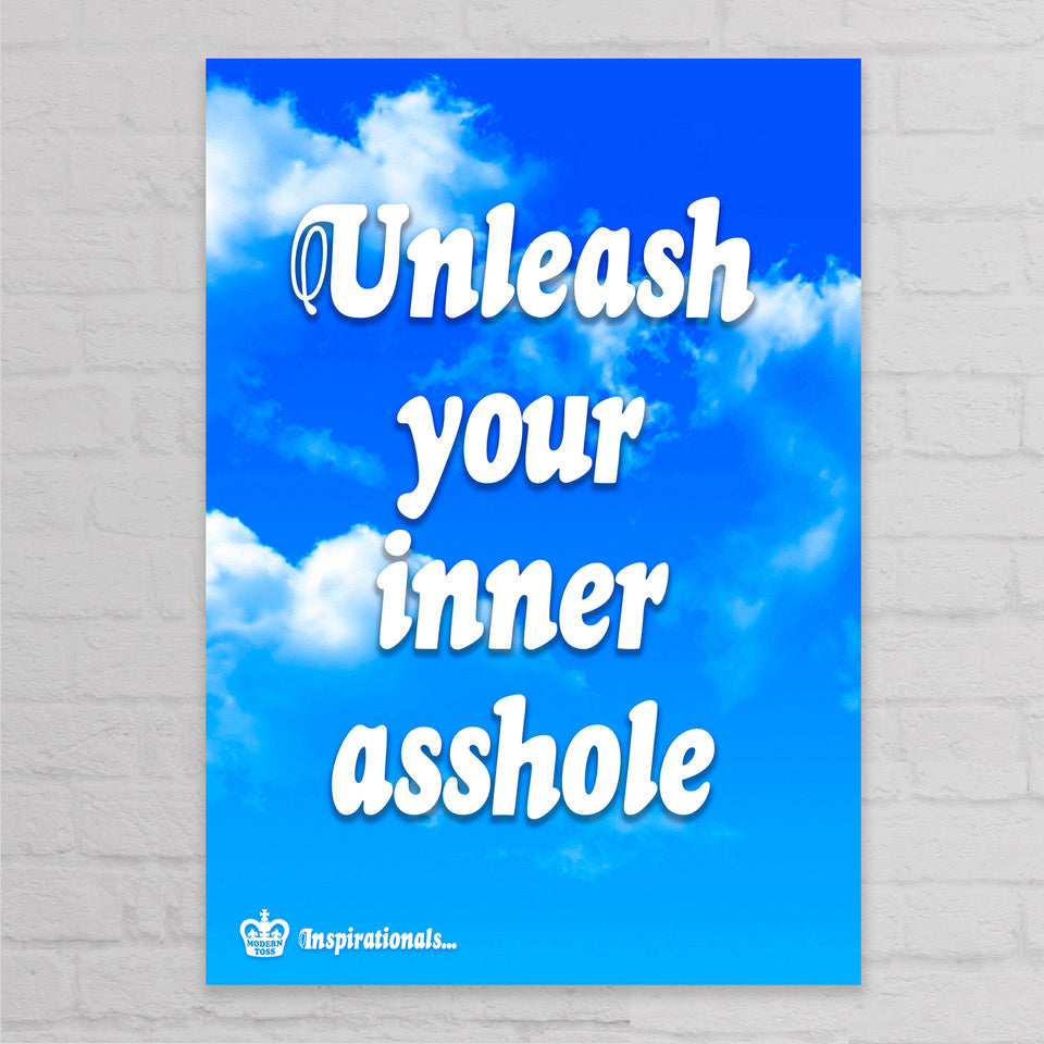 Asshole Inspirational Poster