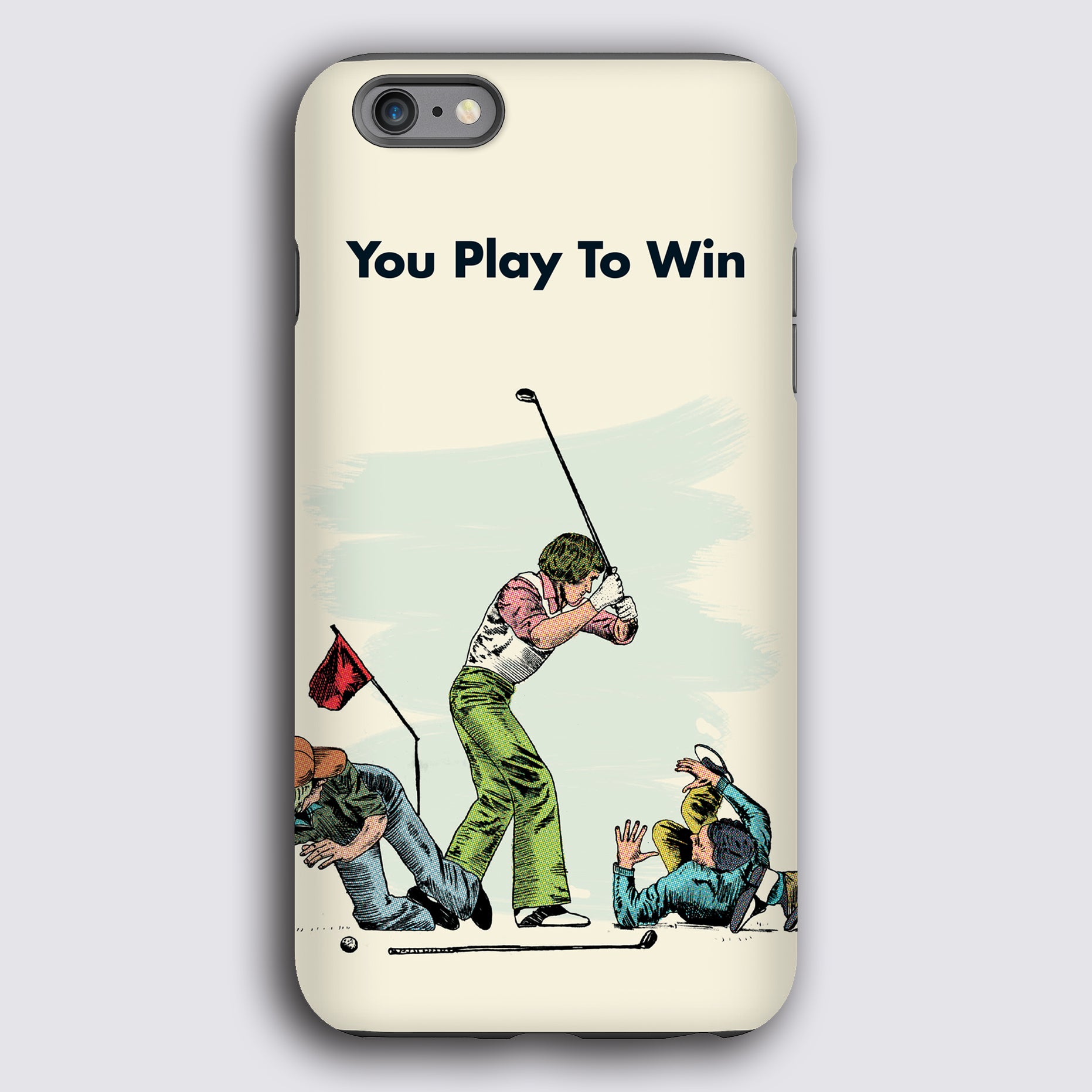 Play to Win Tough Matte Case – Modern Toss