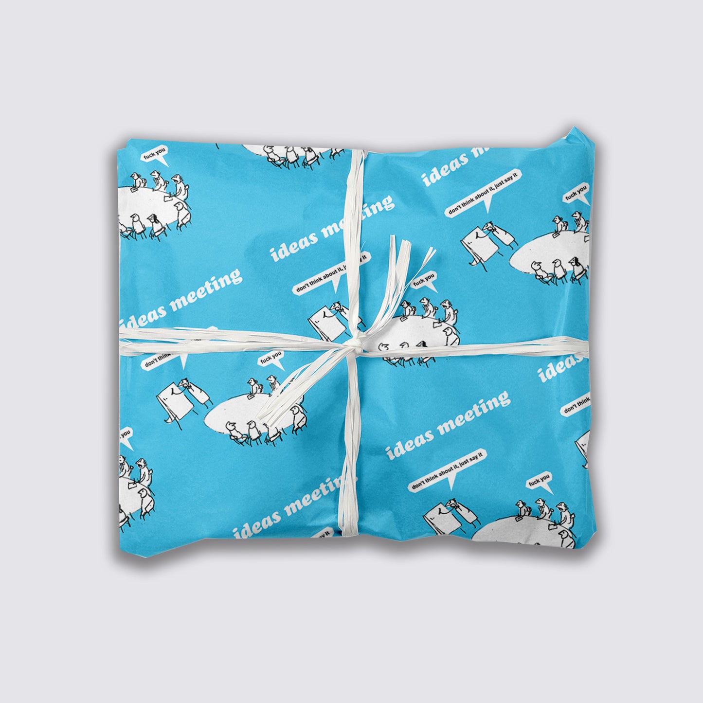 Ideas Meeting Wrapping Paper