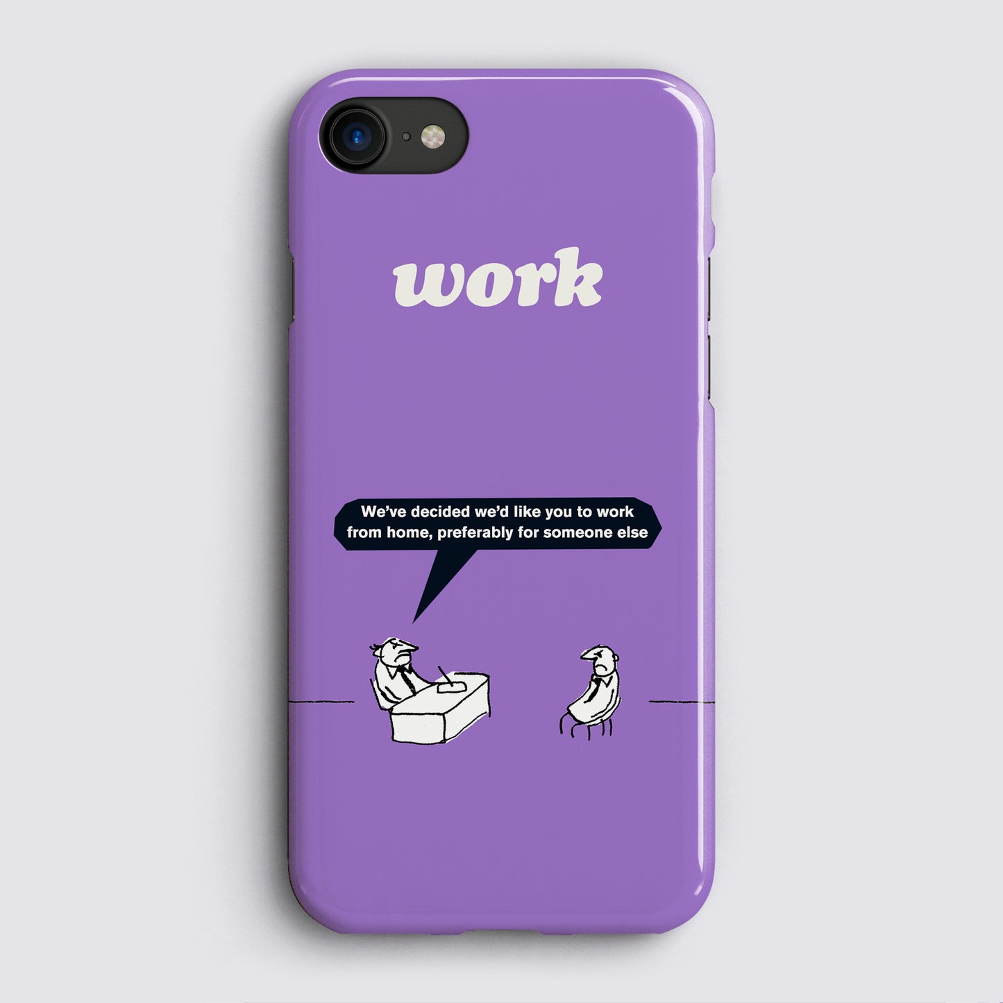 Work From Home Snap Gloss Case