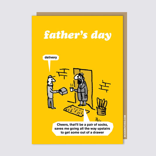 Father's Day Delivery Card