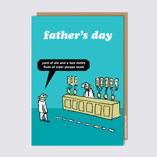 Father's Day Social Pisstancing Card