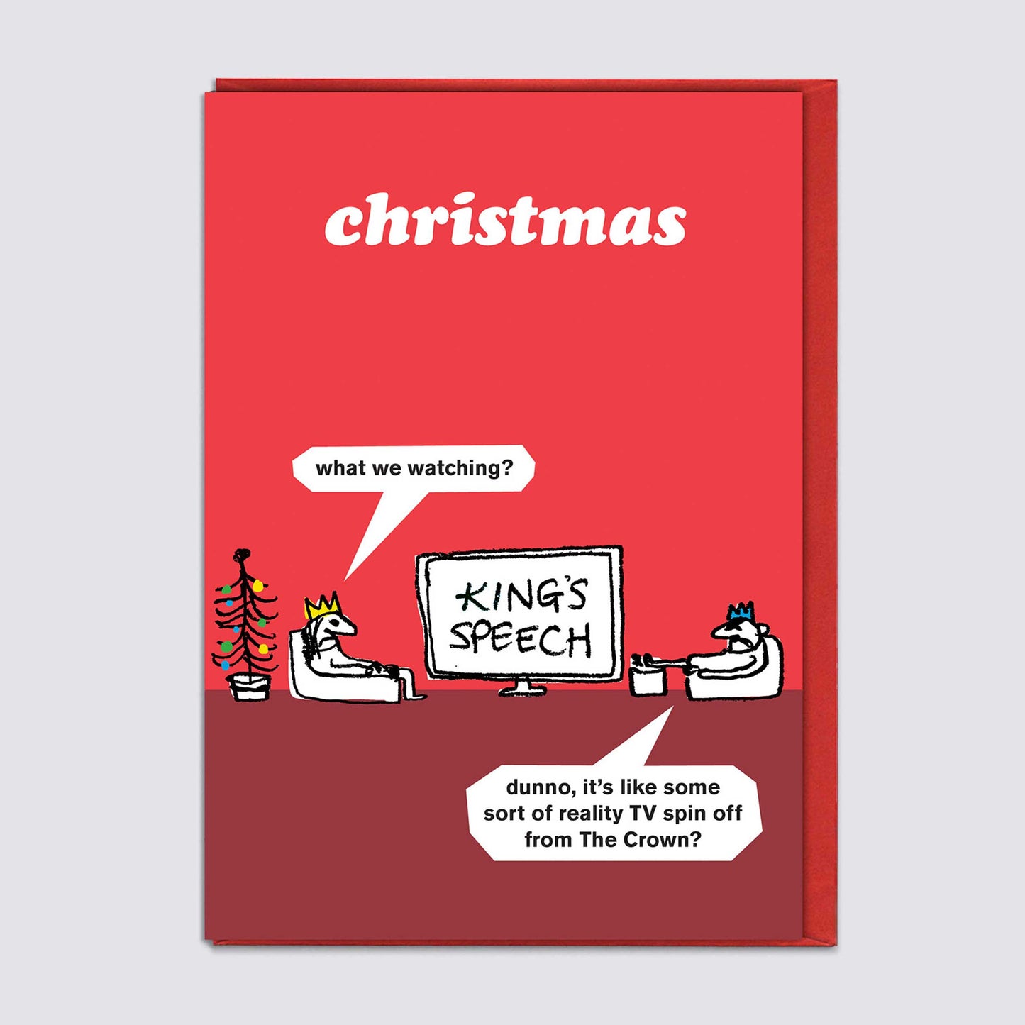 King's Speech Card