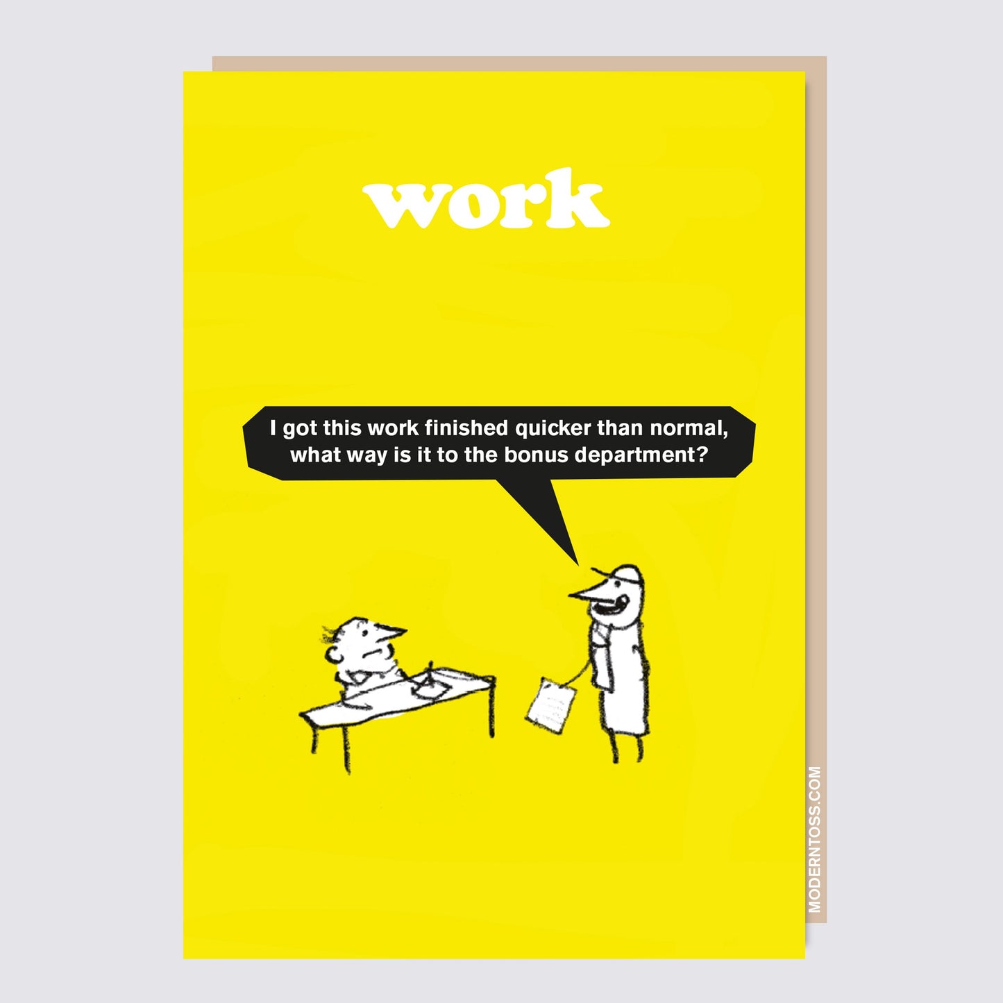 Bonus Department Card