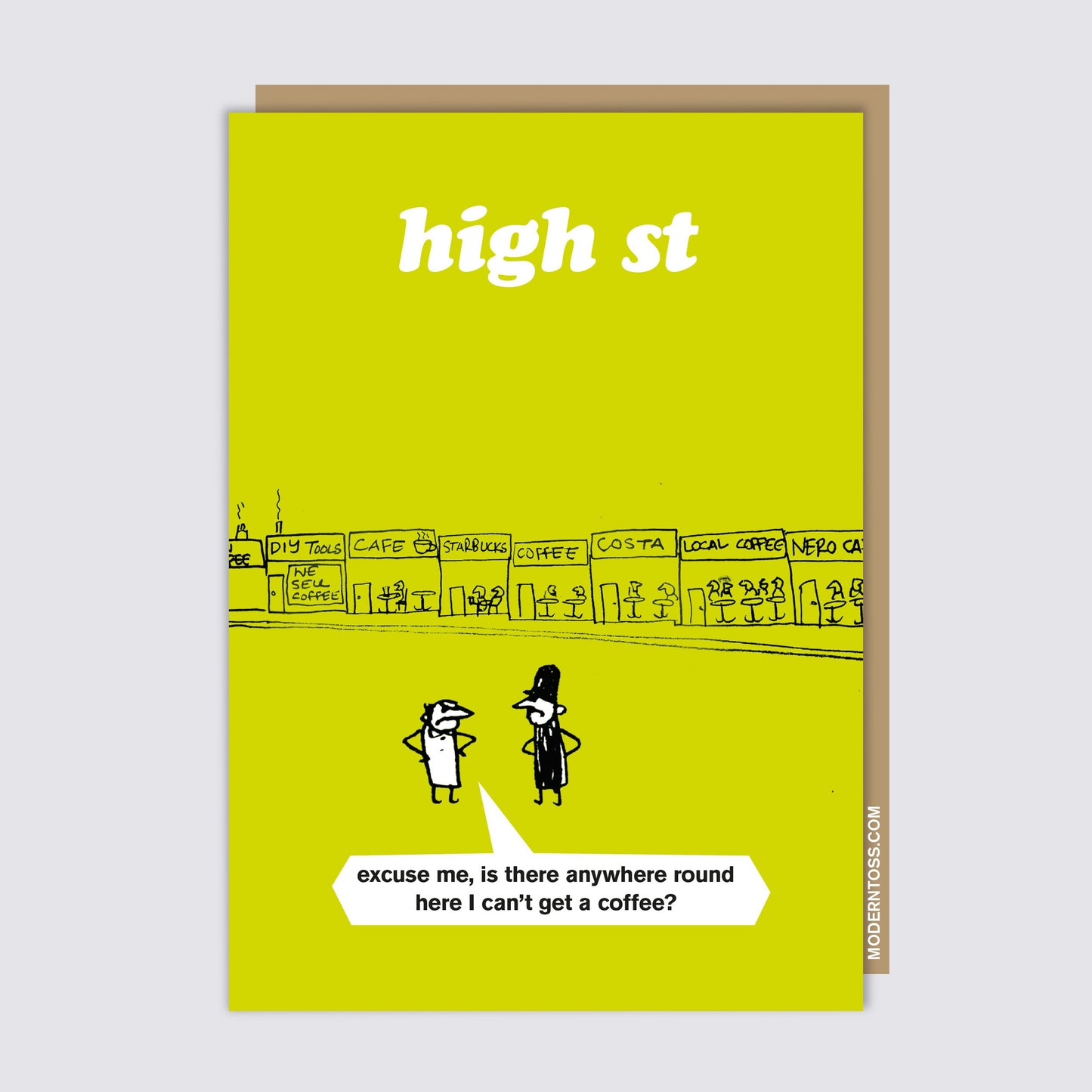 High Street Coffee Card