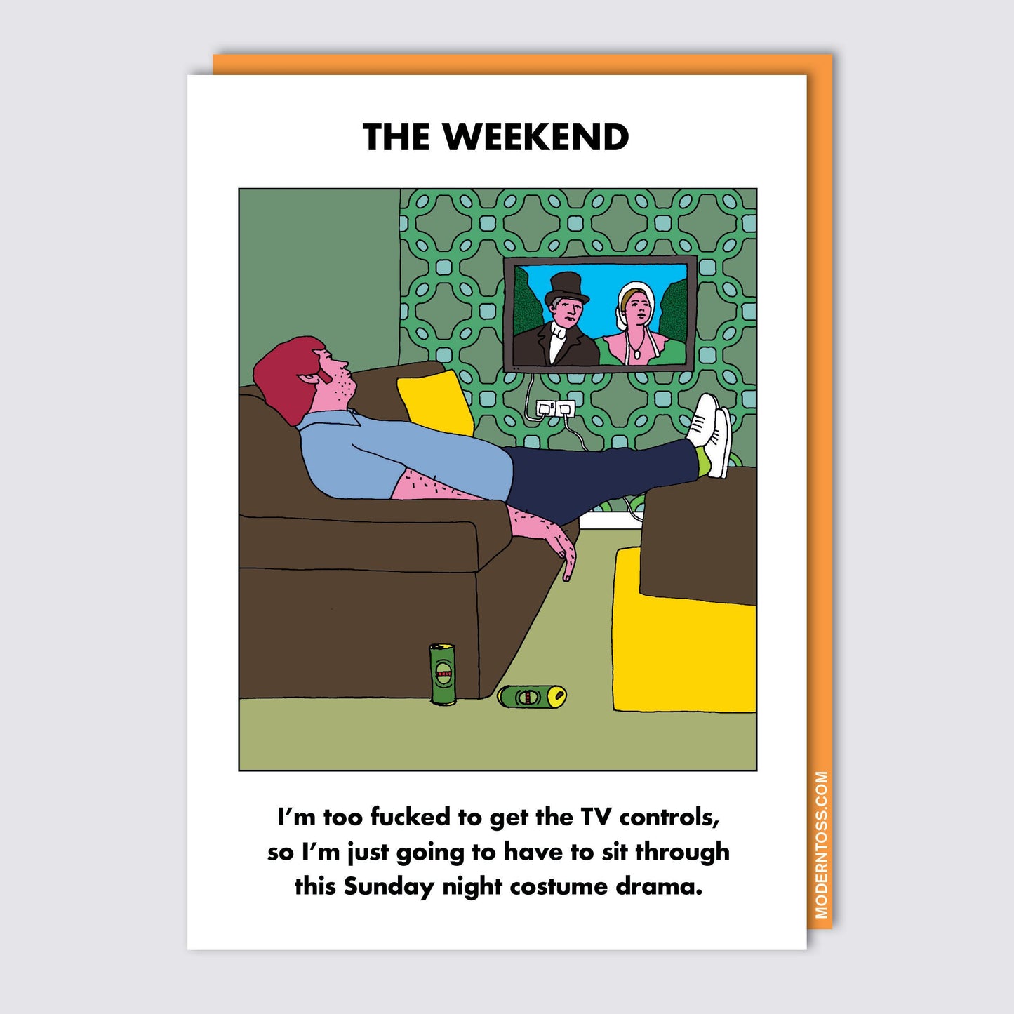Weekend TV Controls Card