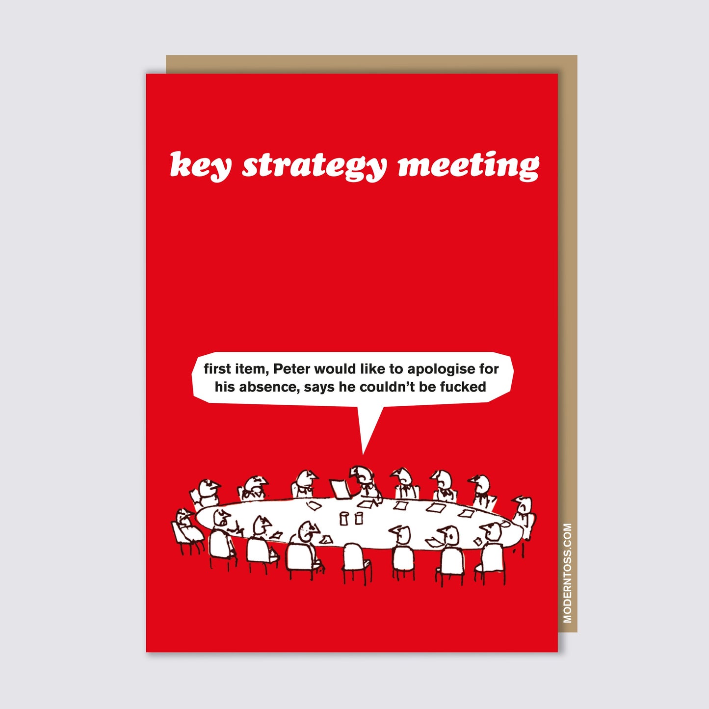 Key Strategy Meeting Card