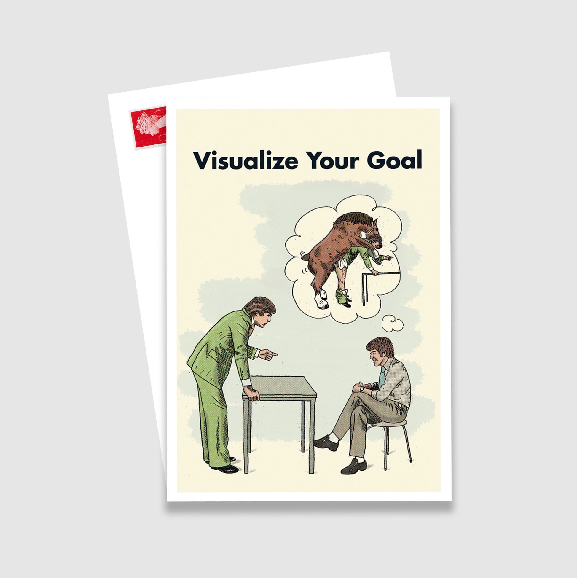 Visualize Your Goal Postcard