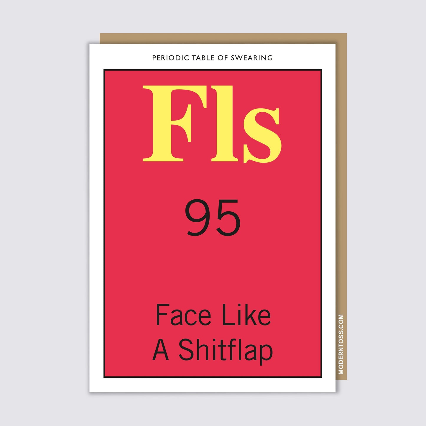 Face Like A Shitflap Card