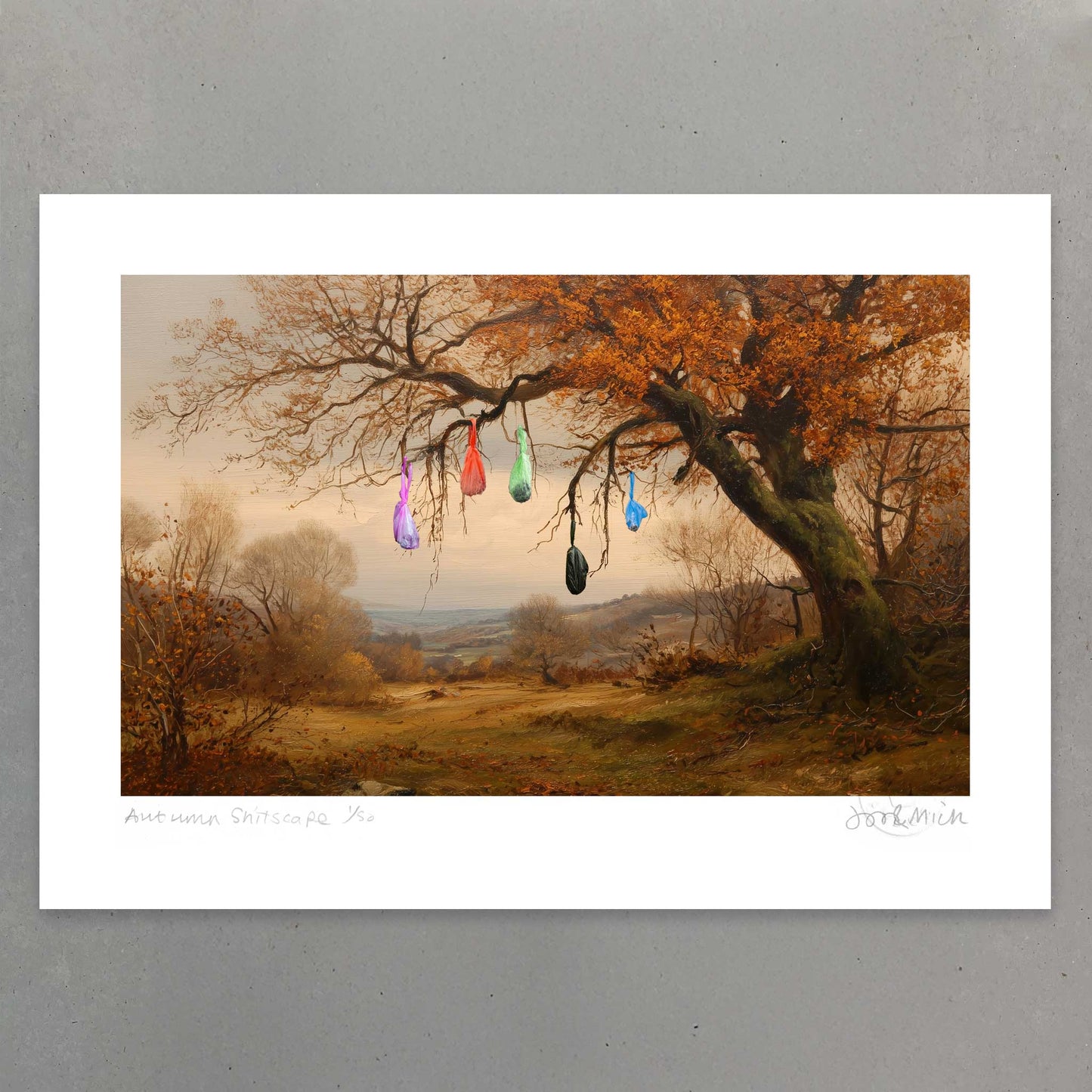 Four Seasons Shitscape Print Collection