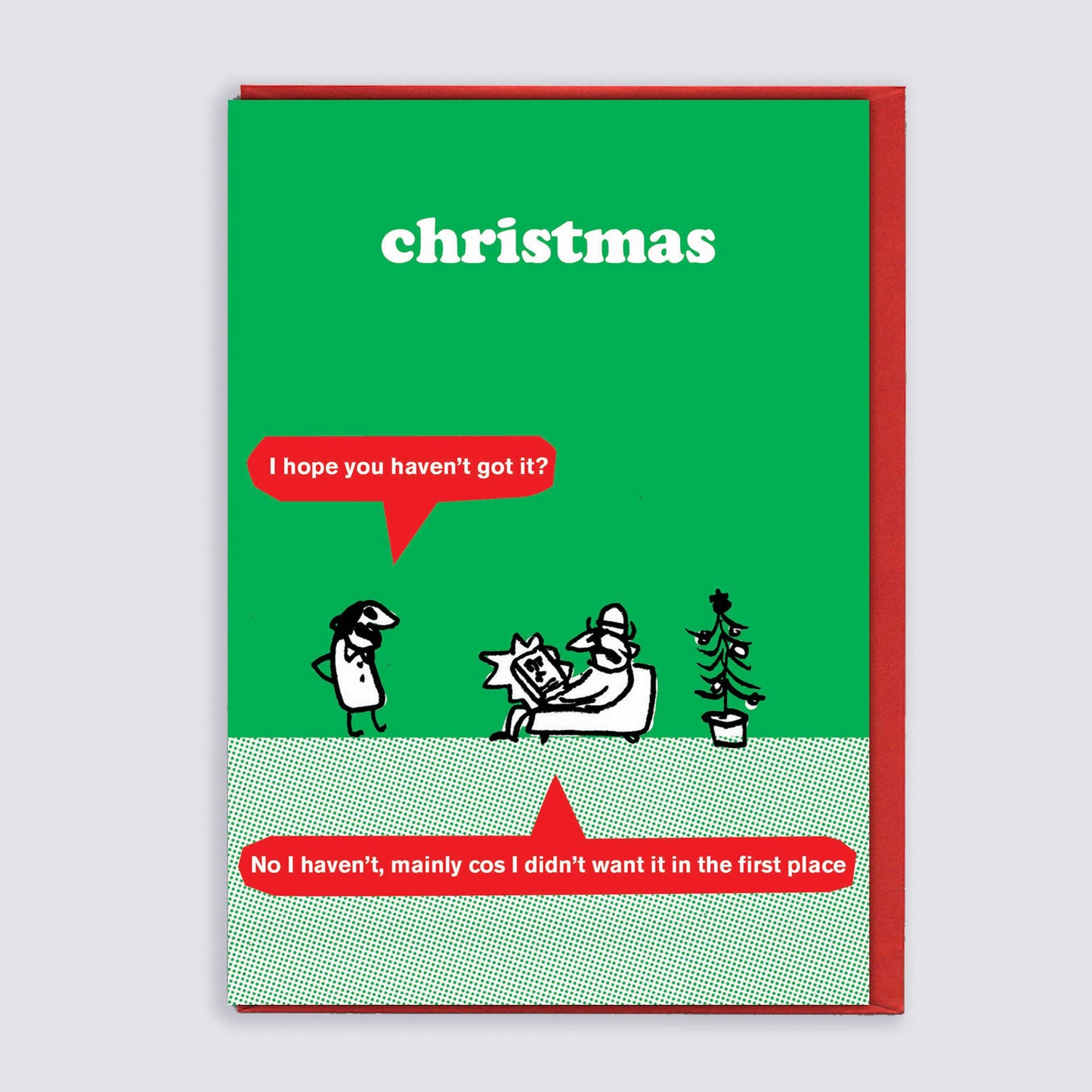 Unwanted Gift Christmas Card