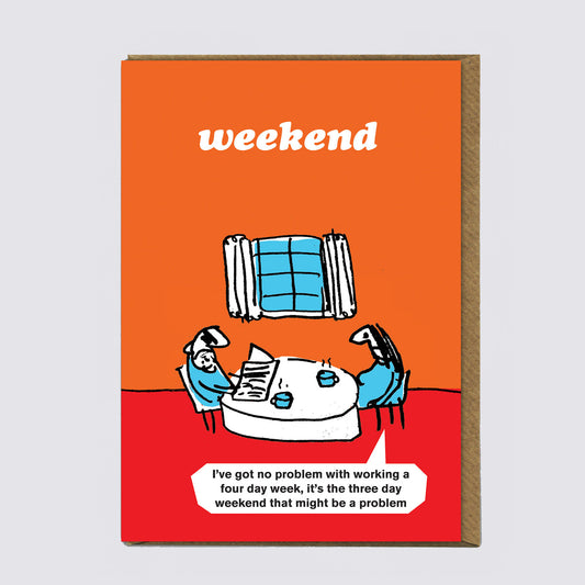 Four Day Week Card