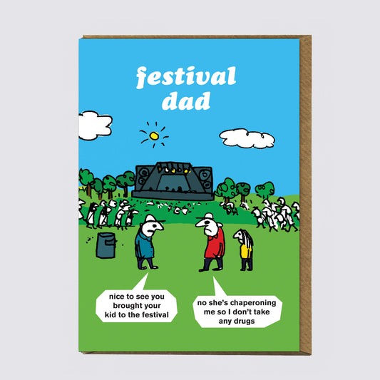Festival Dad Card