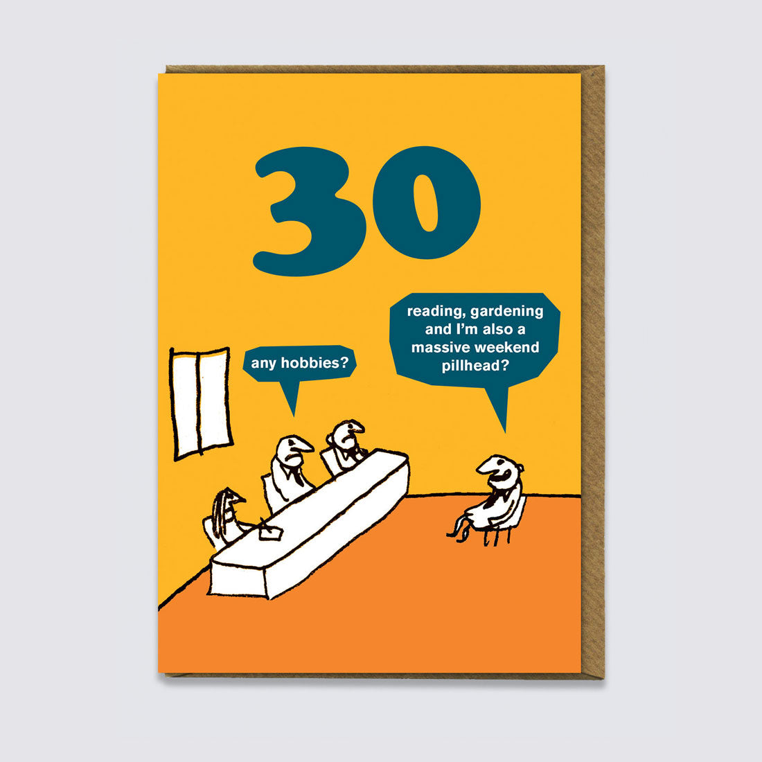 30 Pillhead Card