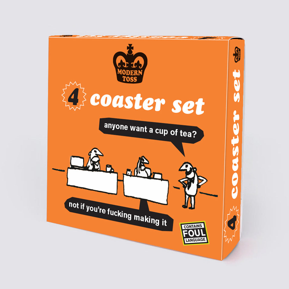 Work 4 Coaster Set One