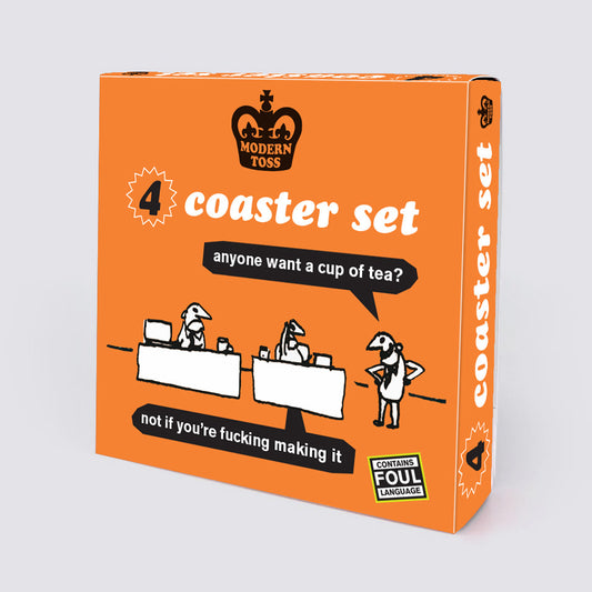 Work 4 Coaster Set One