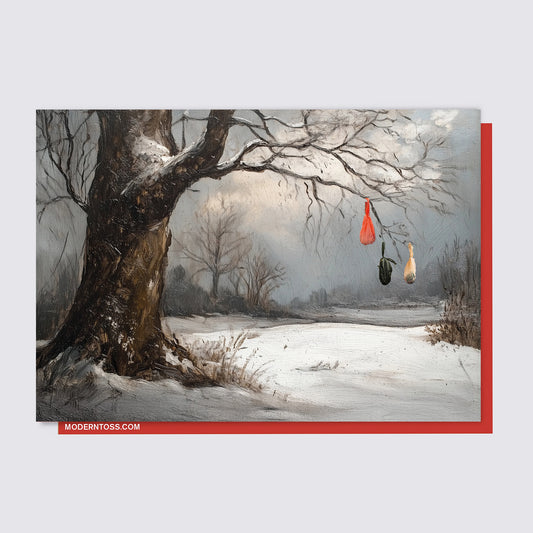 Christmas Shitscape Card