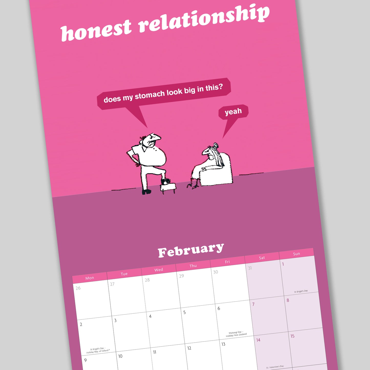 Modern Toss Calendar 2026