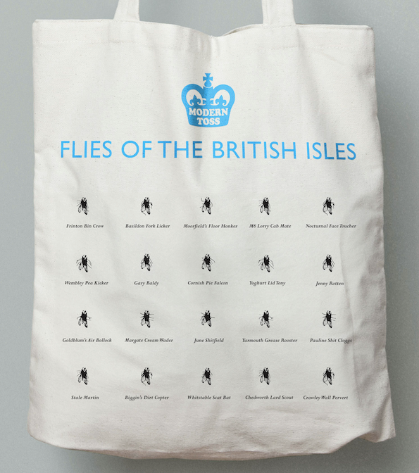 NEW! Flies Tote Bag