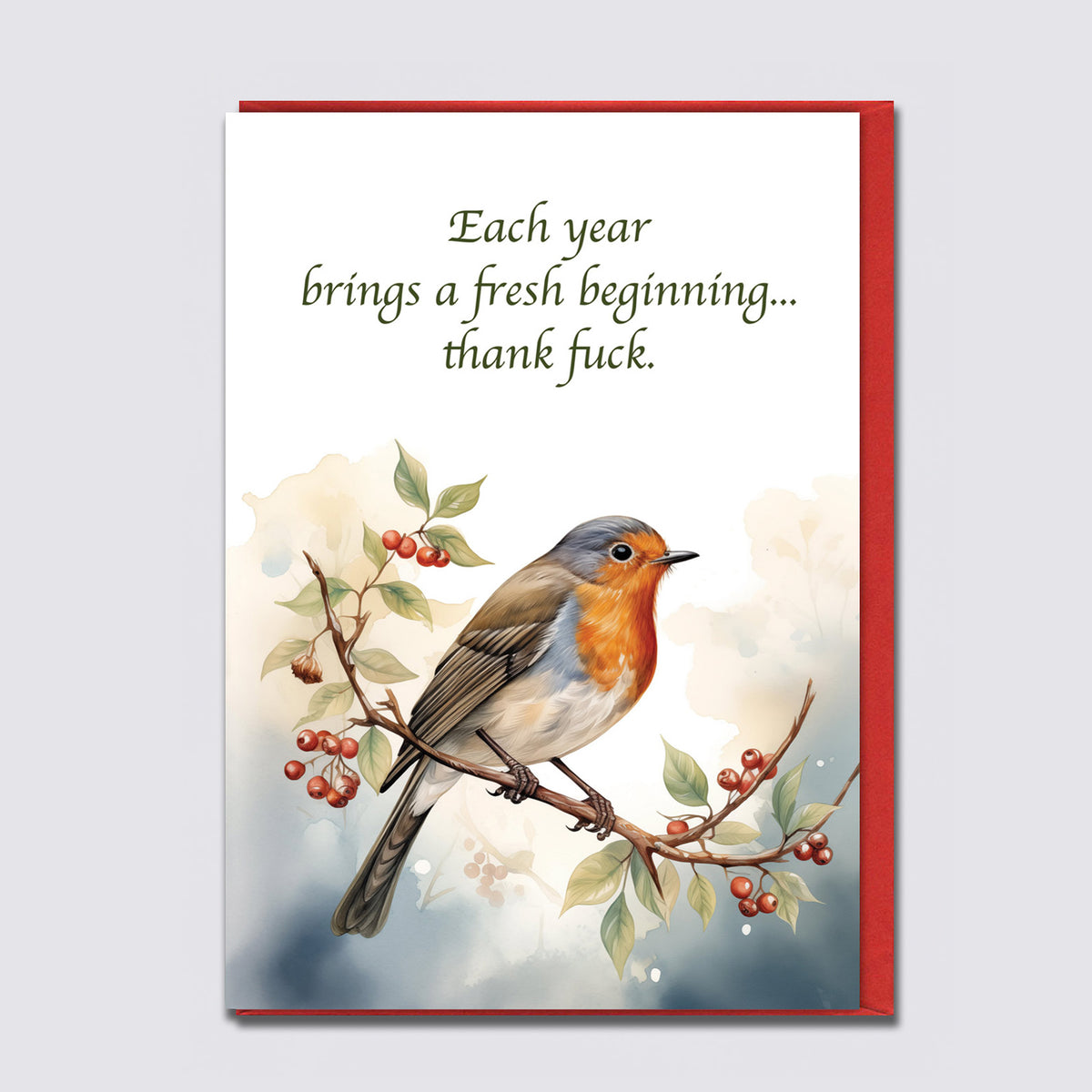 Fresh Beginnings Christmas Card
