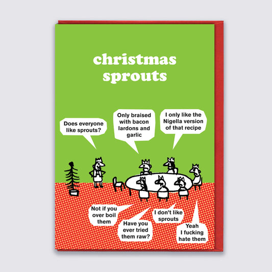 Christmas Sprouts Card