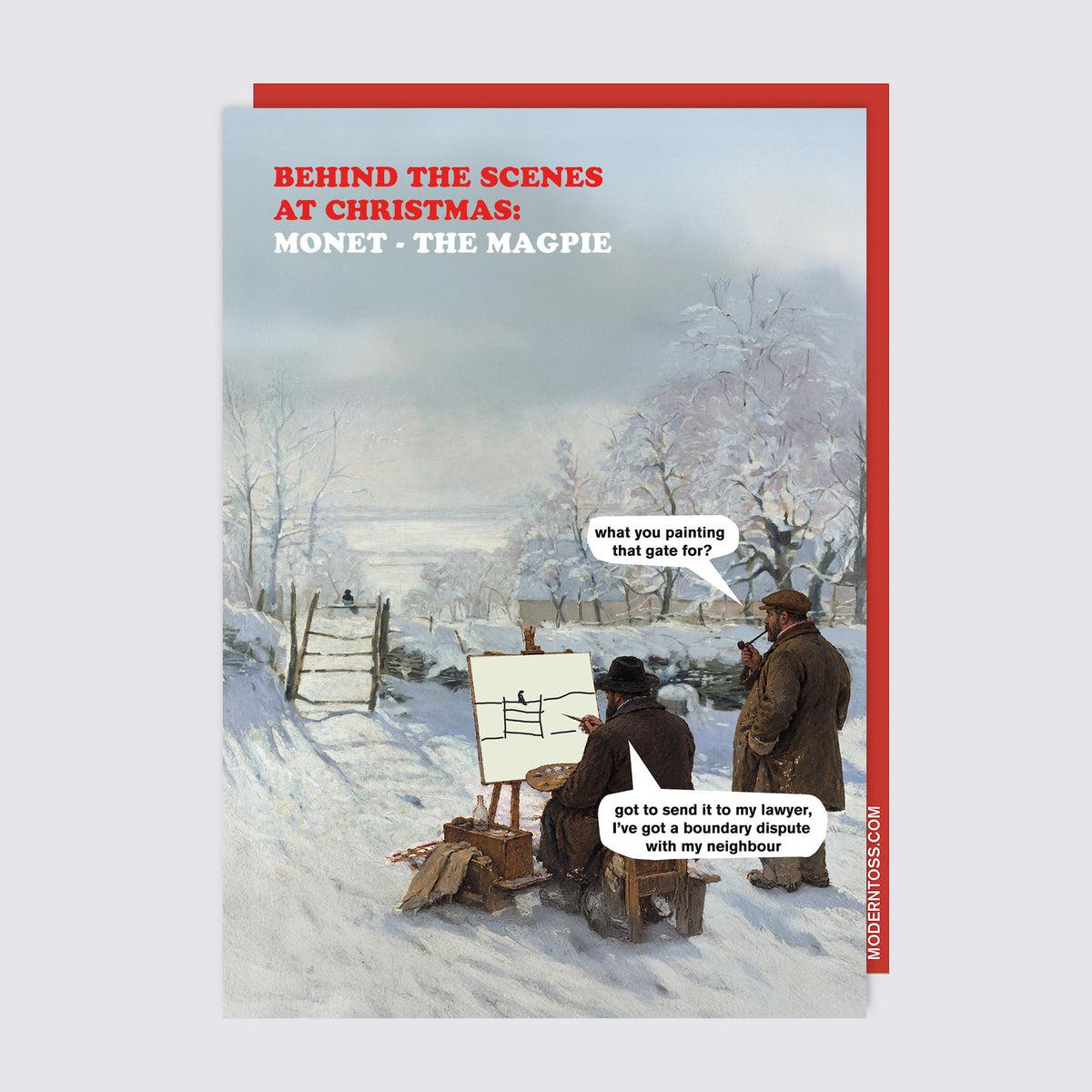 The Magpie Christmas Card