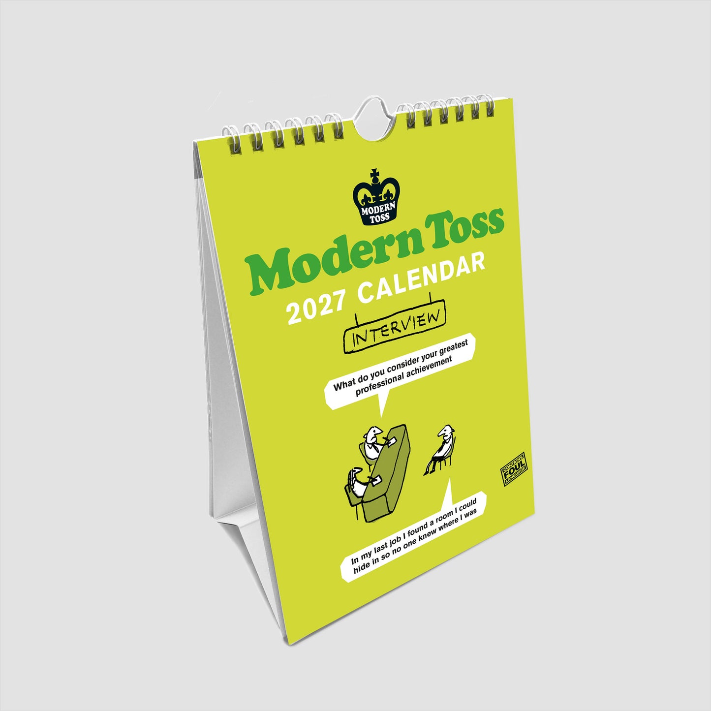 Modern Toss Desktop Calendar 2027