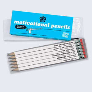 You added <b><u>Motivational Pencil Set</u></b> to your cart.