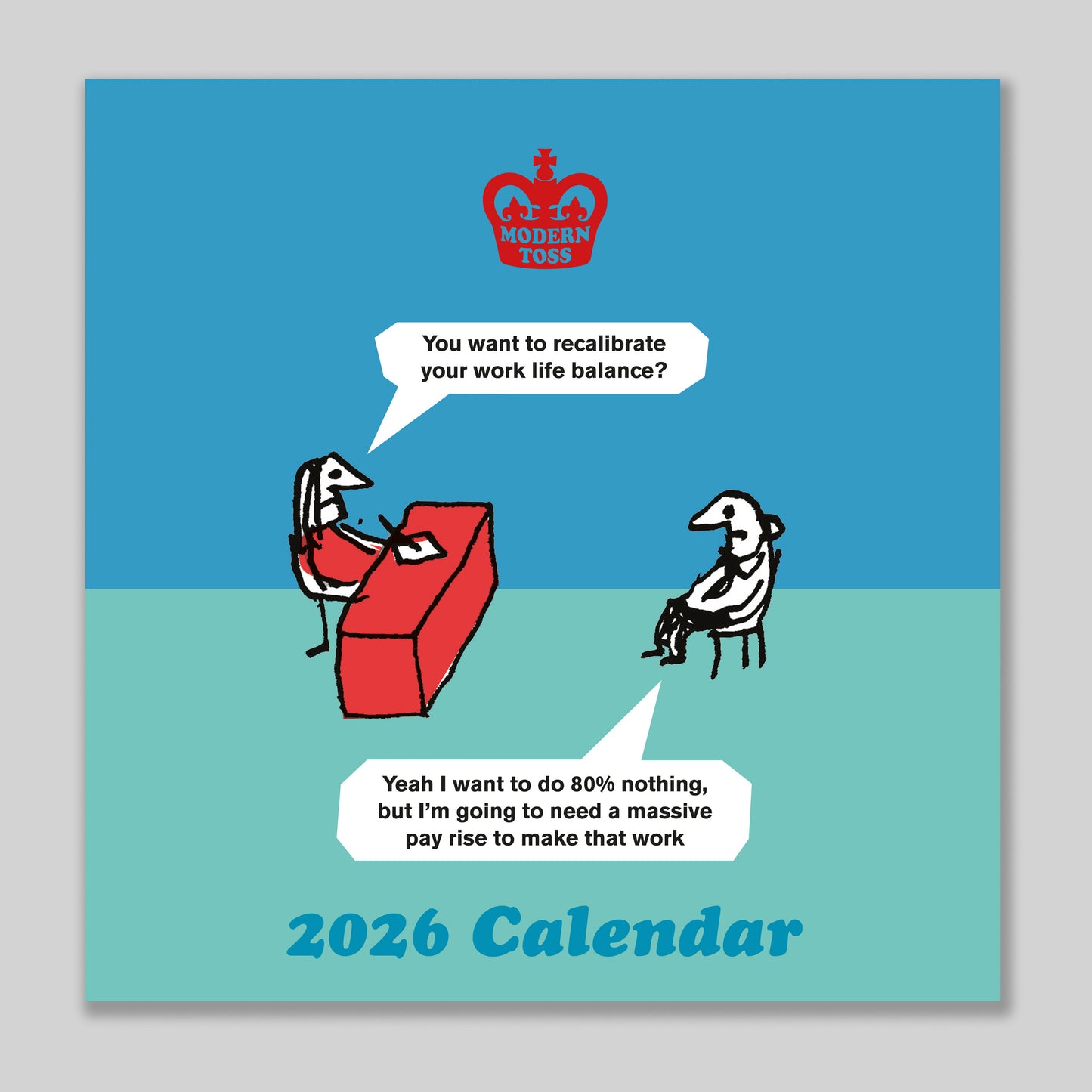 Modern Toss Calendar 2026