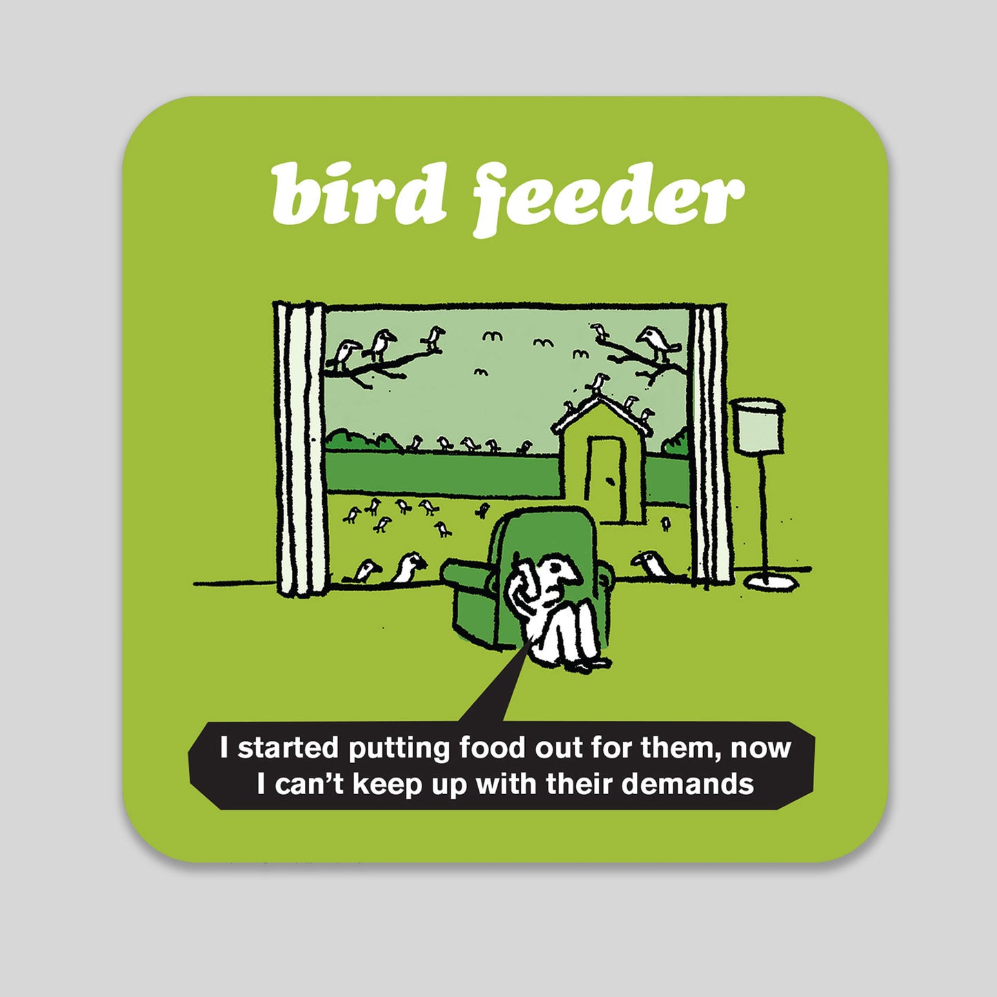 Bird Feeder Coaster