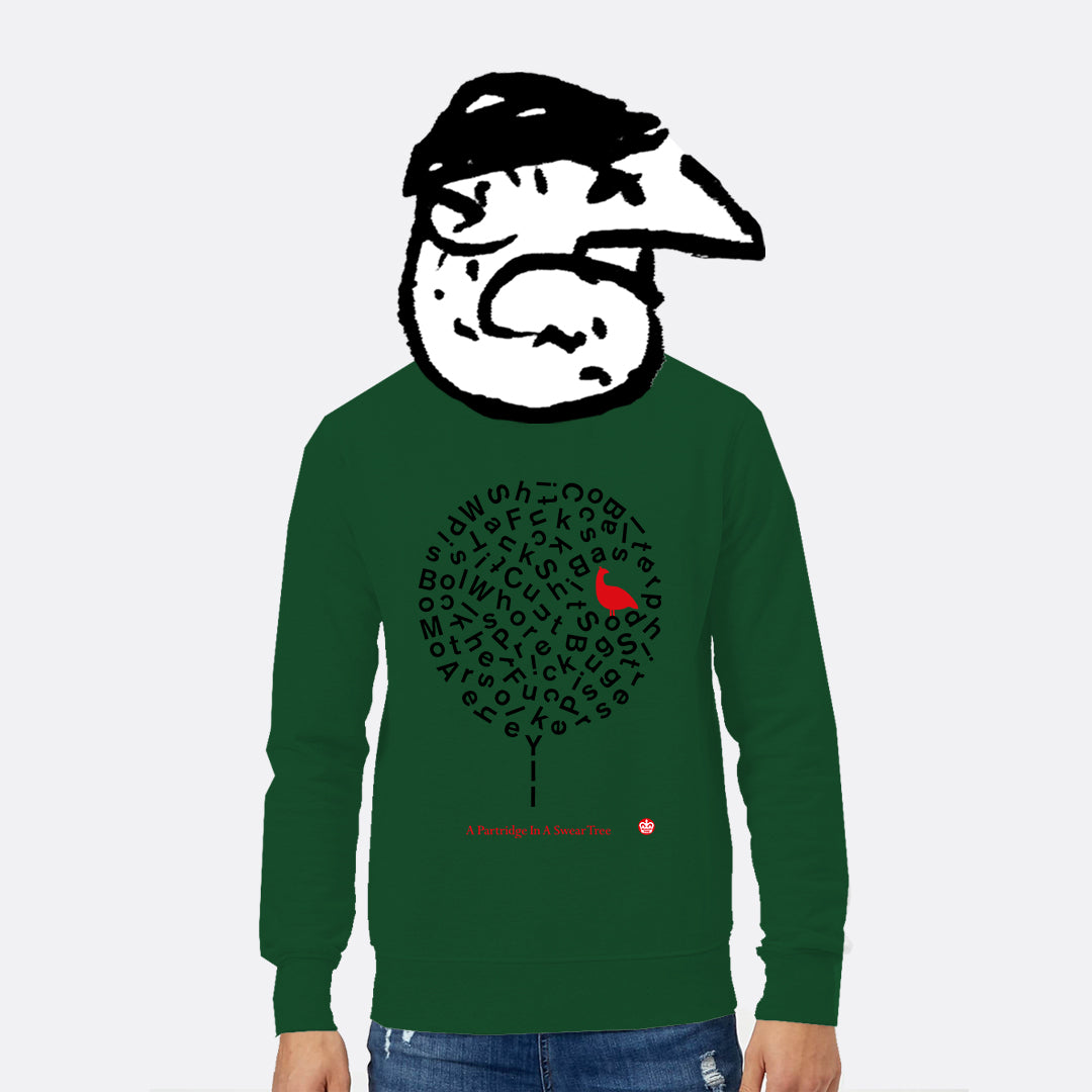 Partridge in a Swear Tree Sweatshirt