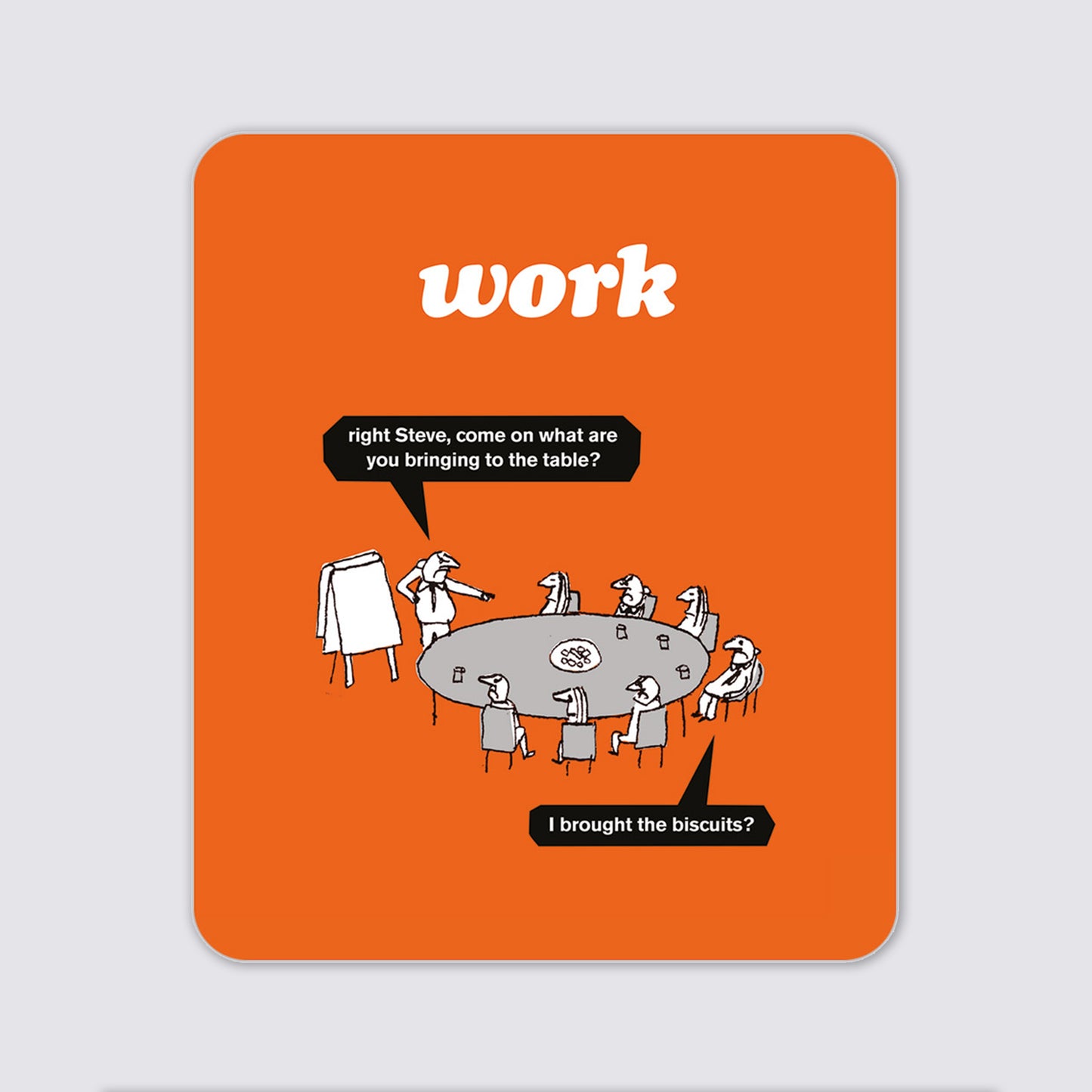 Work Biscuits Mouse Mat