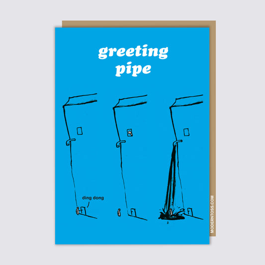 Greeting Pipe Card