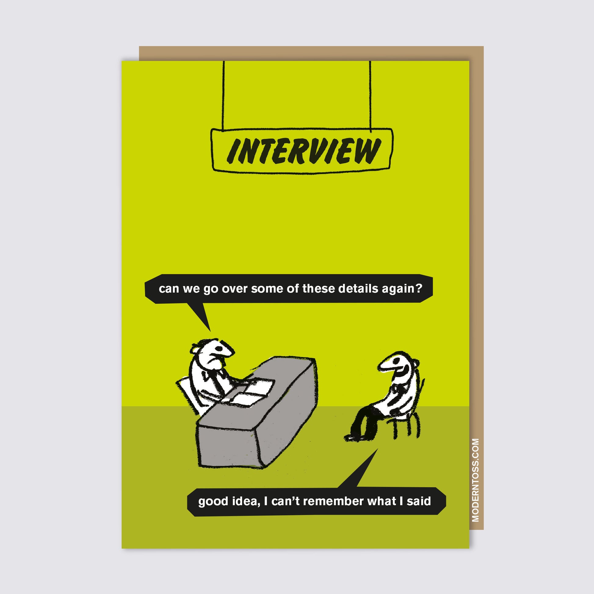 Interview Details Card – Modern Toss