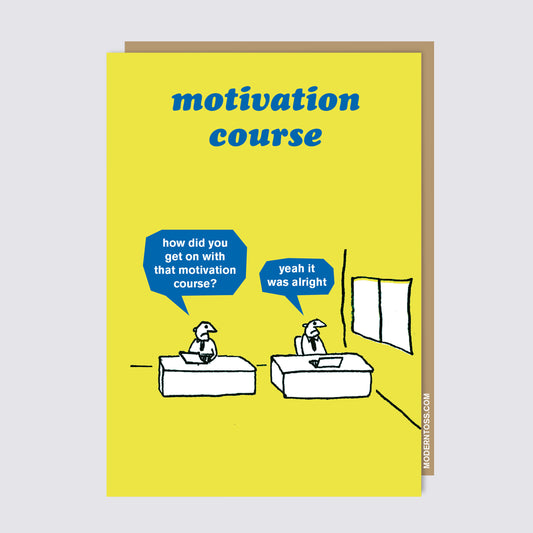 Motivation Course Card