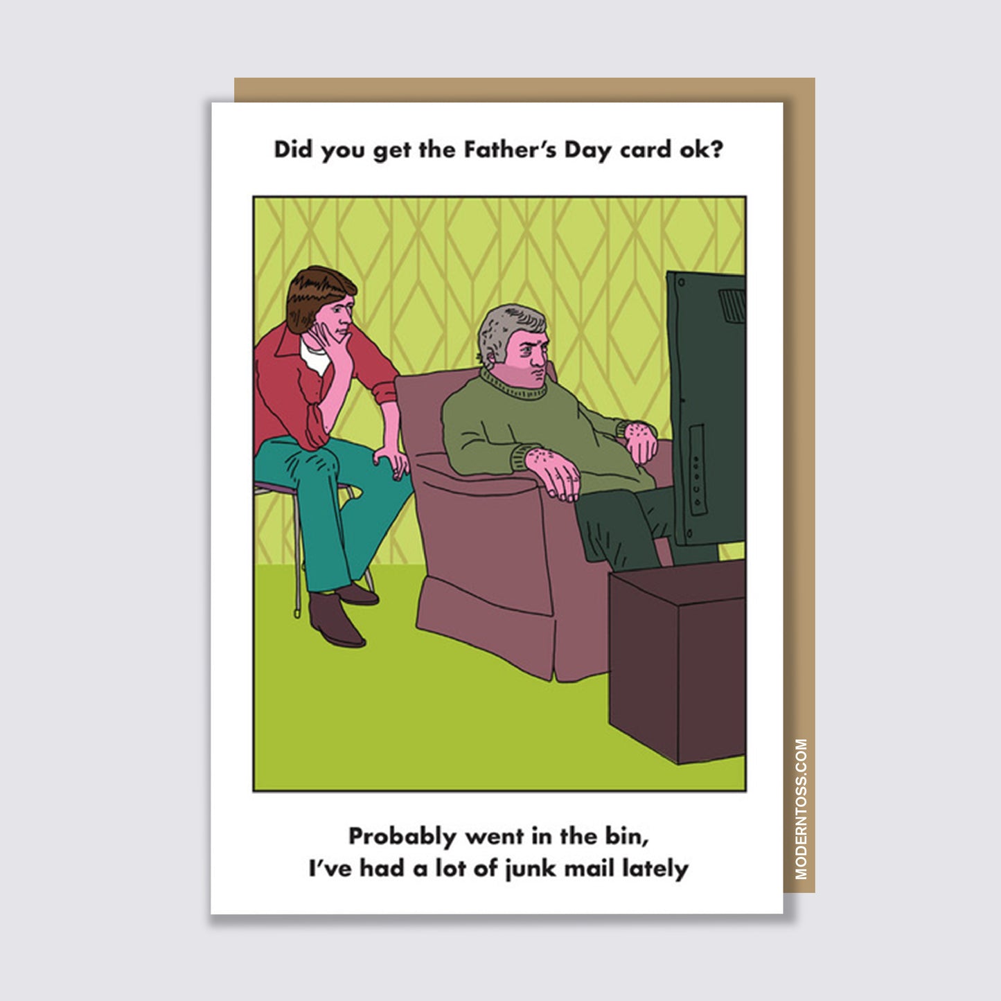 Father's Day Junk Mail Card