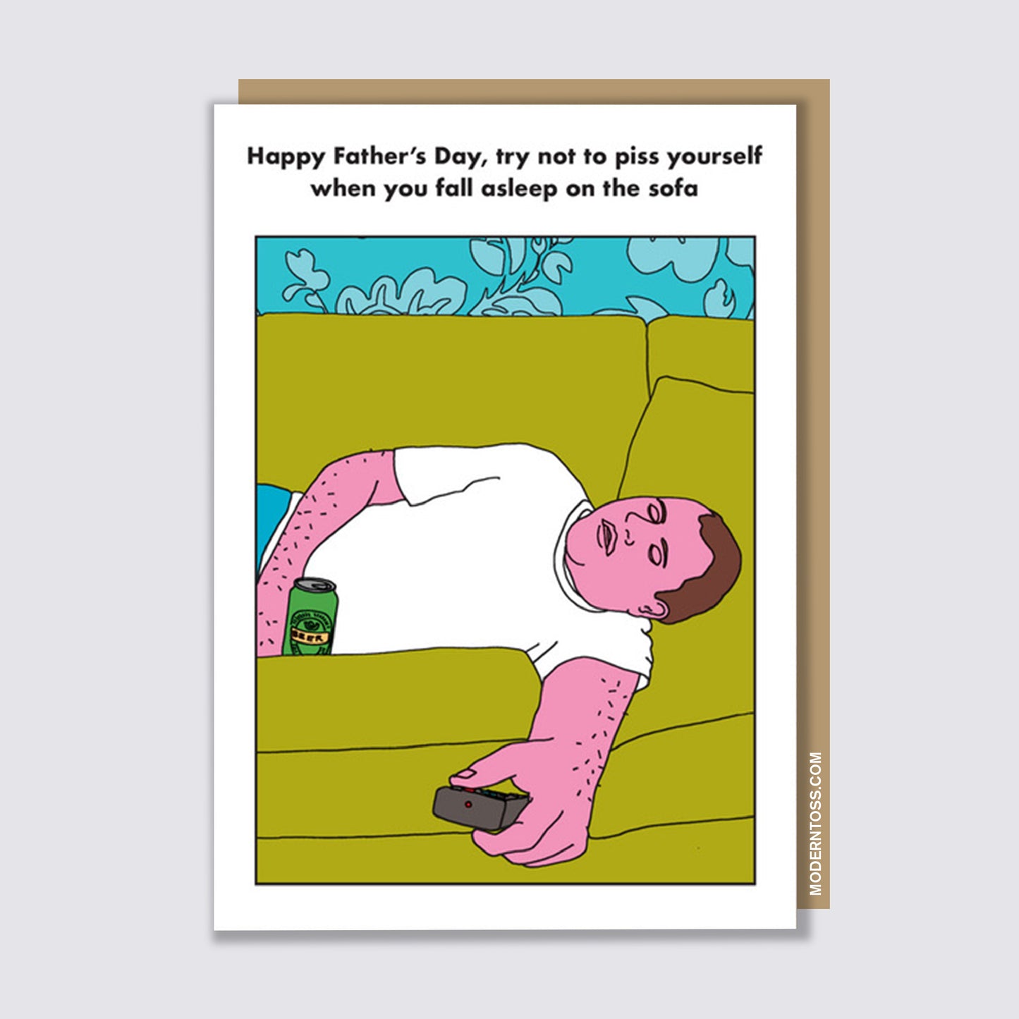 Father's Day Piss Yourself Card